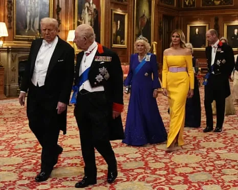 Royals Roll Out Red Carpet During Protests; Kimmel Taken Off Air Over Kirk Comments