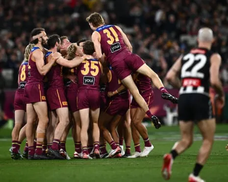 The Lions Overpower The Magpies to Earn Grand Final Battle Against Geelong